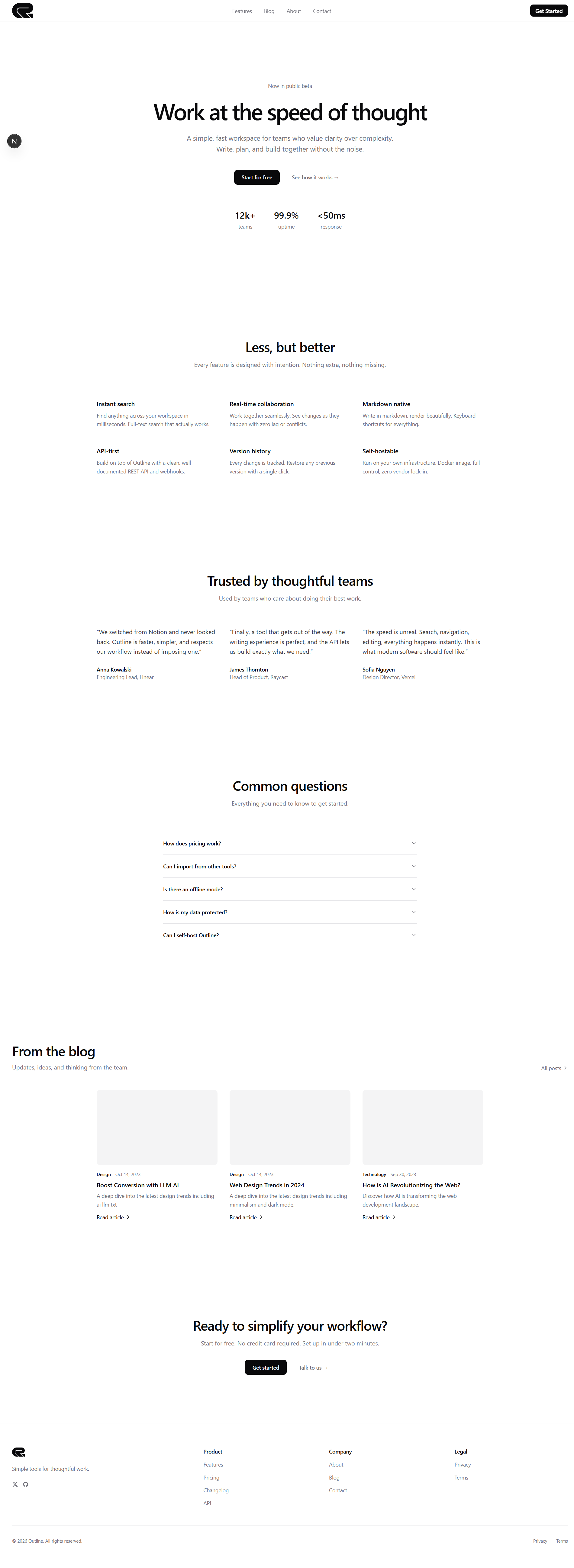 REST API Backend project preview